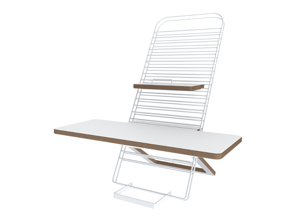 Mousetrapper Standfriend lys grå