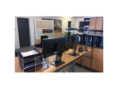 GLASKLAR SKÆRM 100 X 66 CM