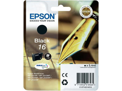 Epson blækpatron 16 sort