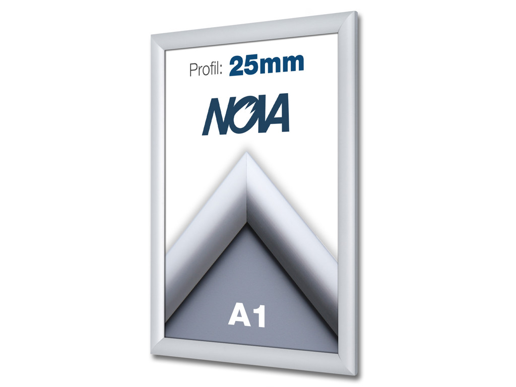 Snapramme Twin Light A1 25mm alu