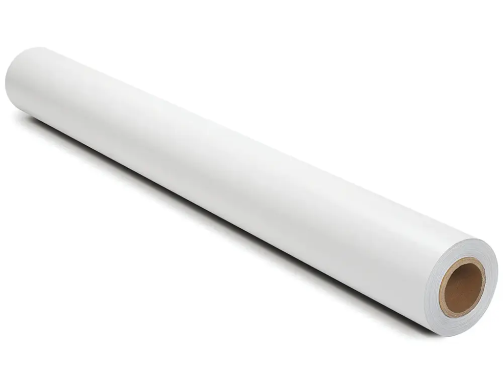 Plotterpapir 610 mm x 45,7 Meter Bright White 90 Gram billede
