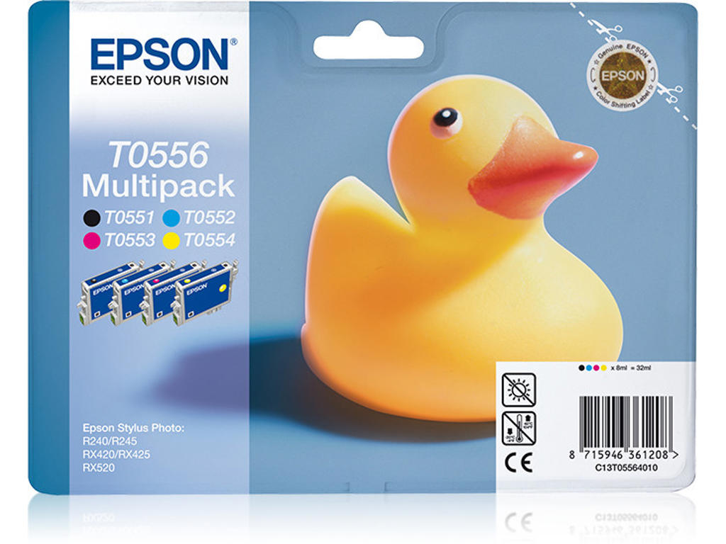 Epson blækpatron T0556 multipack