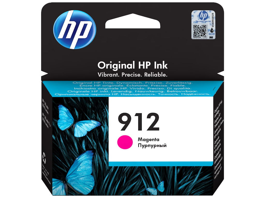 HP 912 blæk magenta, 300 sider