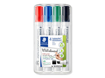 Whiteboardmarker Lumocolor 351B 4 ass. 2-5 mm