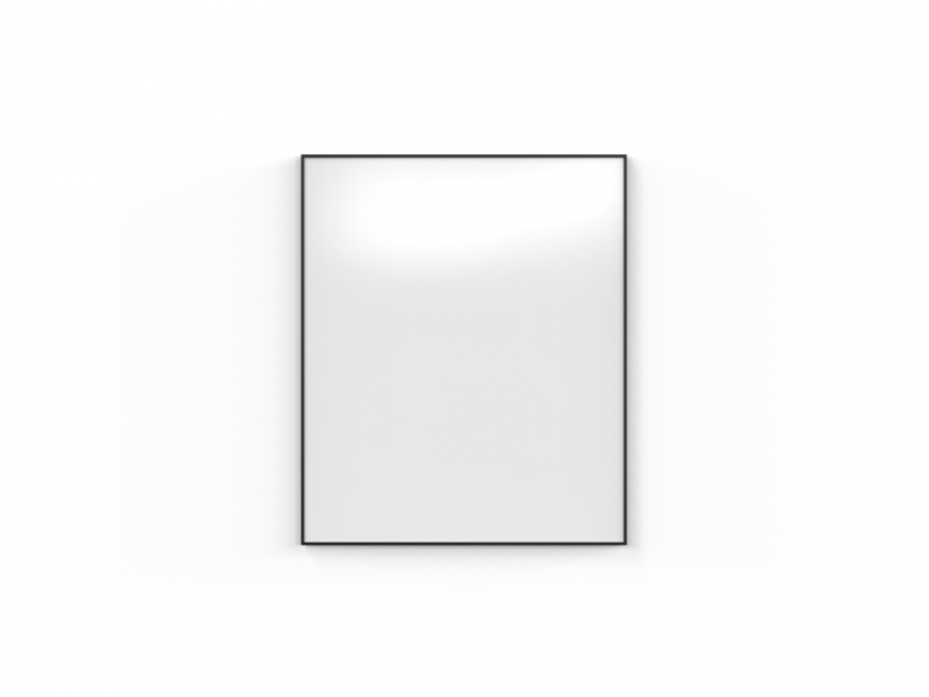 Lintex ONE whiteboard sort ramme 1007 x 1207 mm