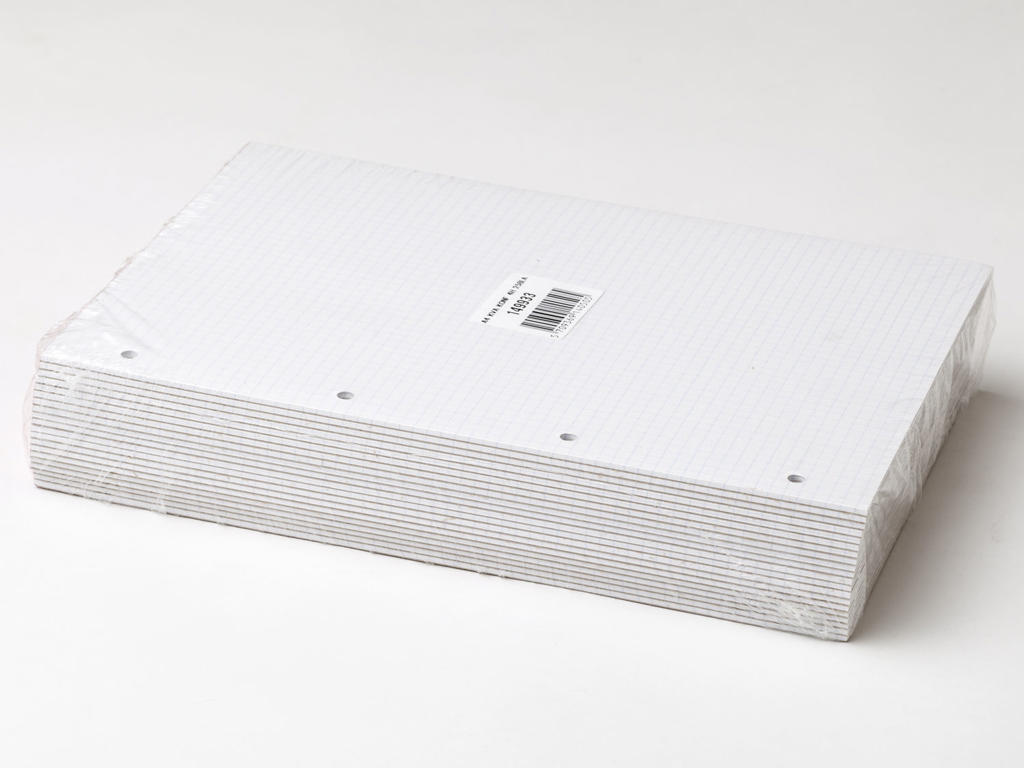 Konferenceblok A4 kvadreret 25 ark