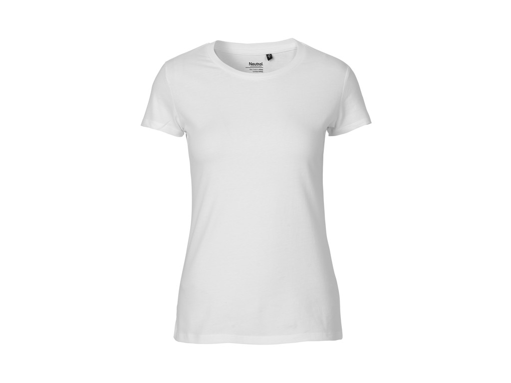 Dame Fit T-shirt Neutral O81001 hvid