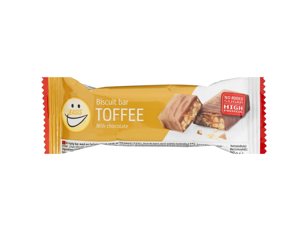 EASIS Toffee Bar, 24 x 30 gr.