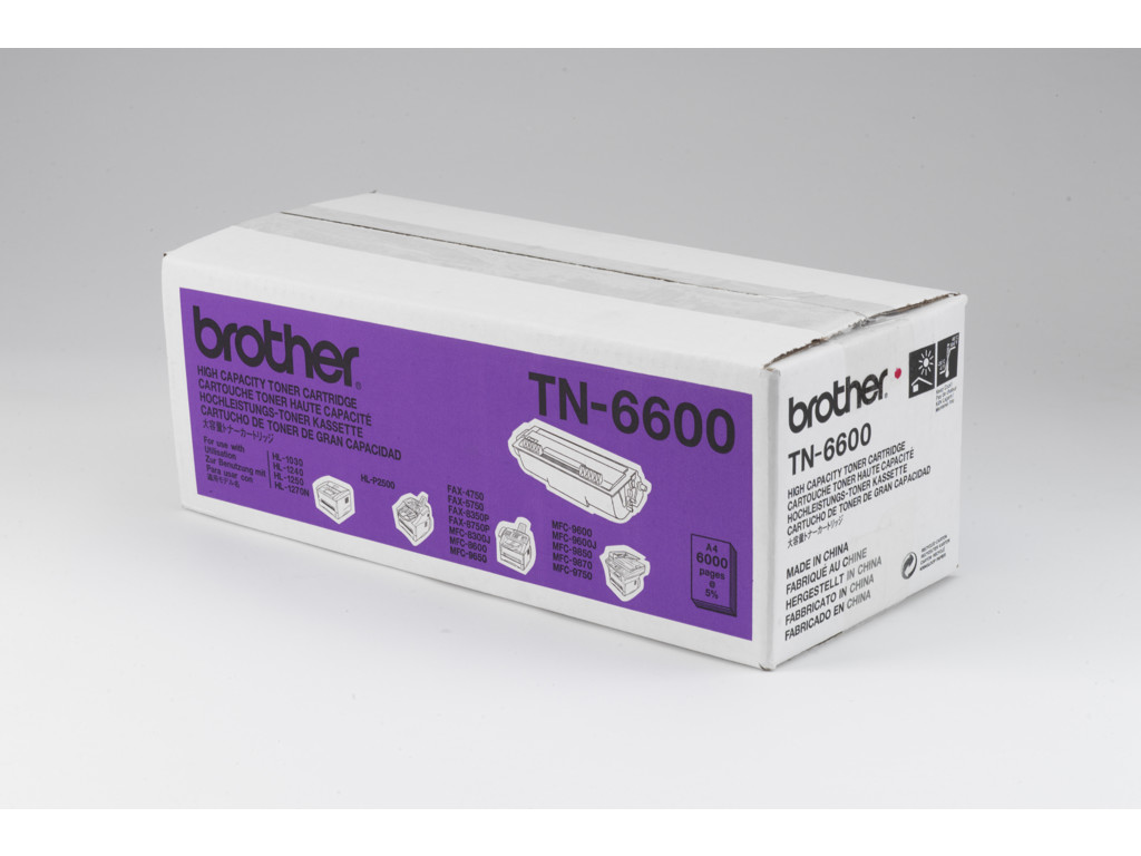 Brother toner TN-6600, 6000 sider