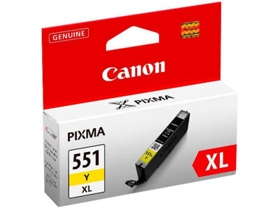 Canon blæk CLI-551XL Y yellow