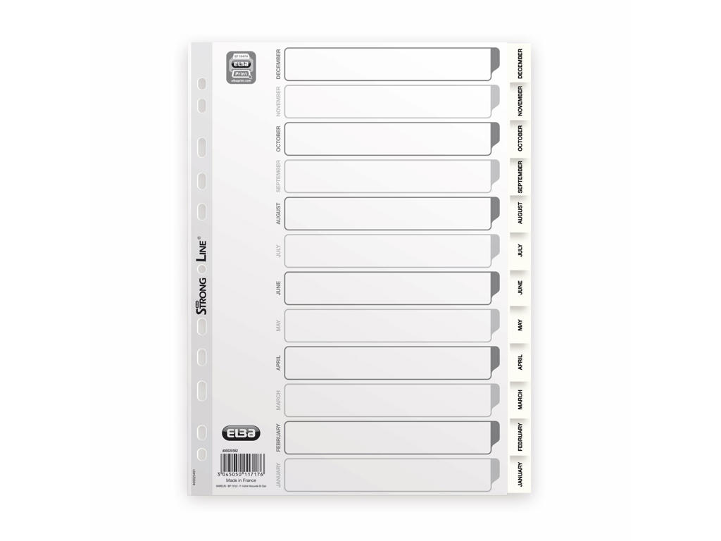 Register A4 Strongline dec-jan hvid