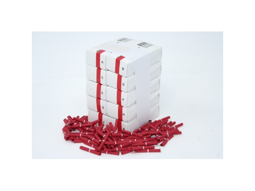 Amerikansk lotteri 1-100 rød