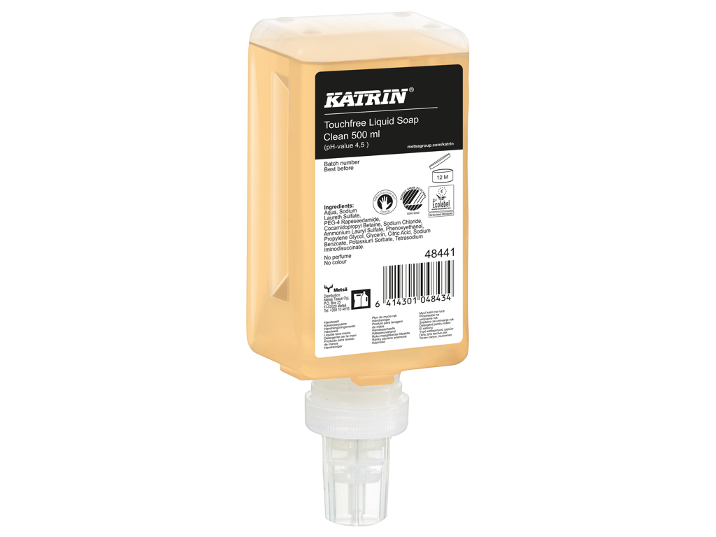 Sæbe Katrin flydende Clean 500 ml 12 stk