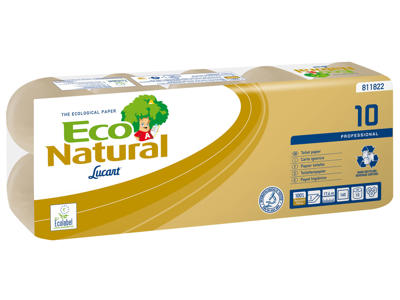 Toiletpapir Lucart T3 2 lags 100% genbrug 120 ruller