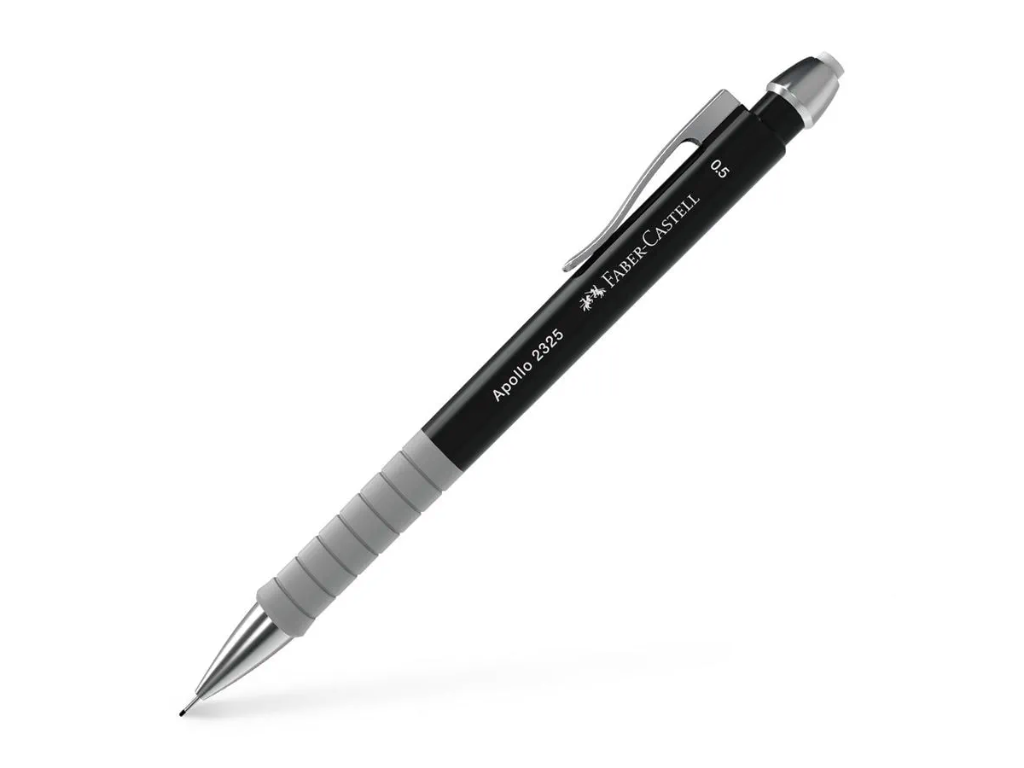 Stiftblyant | Faber Castell Apollo | 0,5 mm | sort