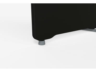 Lintex Rund fod Slim grå, justerbar Ø45