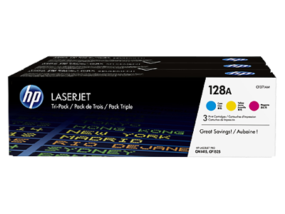 HP 128A toner CF371A CMY, 3900 sider
