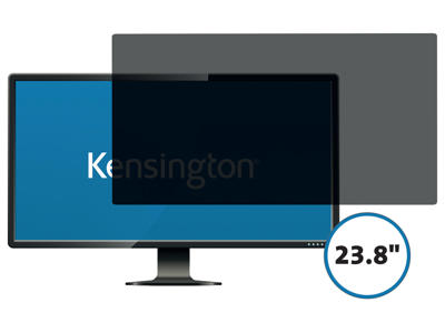 Skærmfilter Kensington 23,8" wide 16:9 2-vej aftagelig
