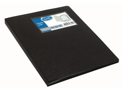 Demomappe A5 med 20 lommer sort Bantex