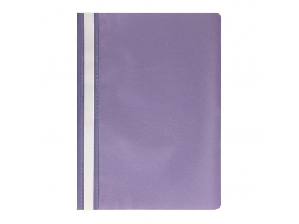 Tilbudsmappe A4 lilla u/lomme 
