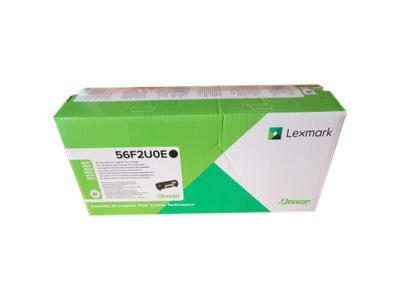 Lexmark toner 56F2U0E sort, 25000 sider