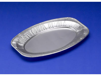 Alufade oval 43x29 cm 10 stk.