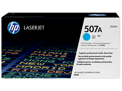 HP 507A toner CE401A cyan, 6000 sider
