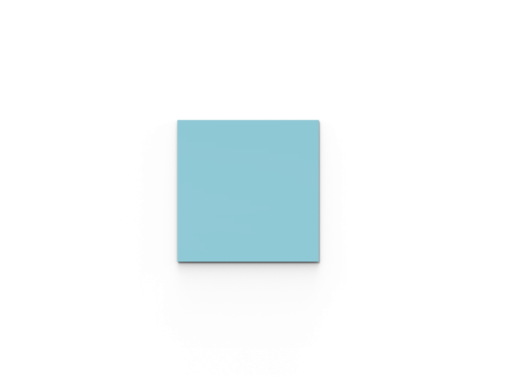 Glastavle magnetisk 750 x 750 mm