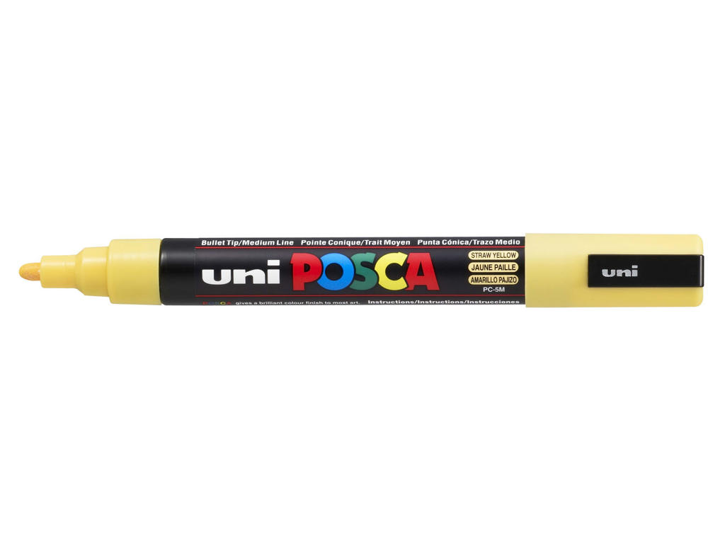 Paintmarker Uni Posca PC-5M Straw yellow