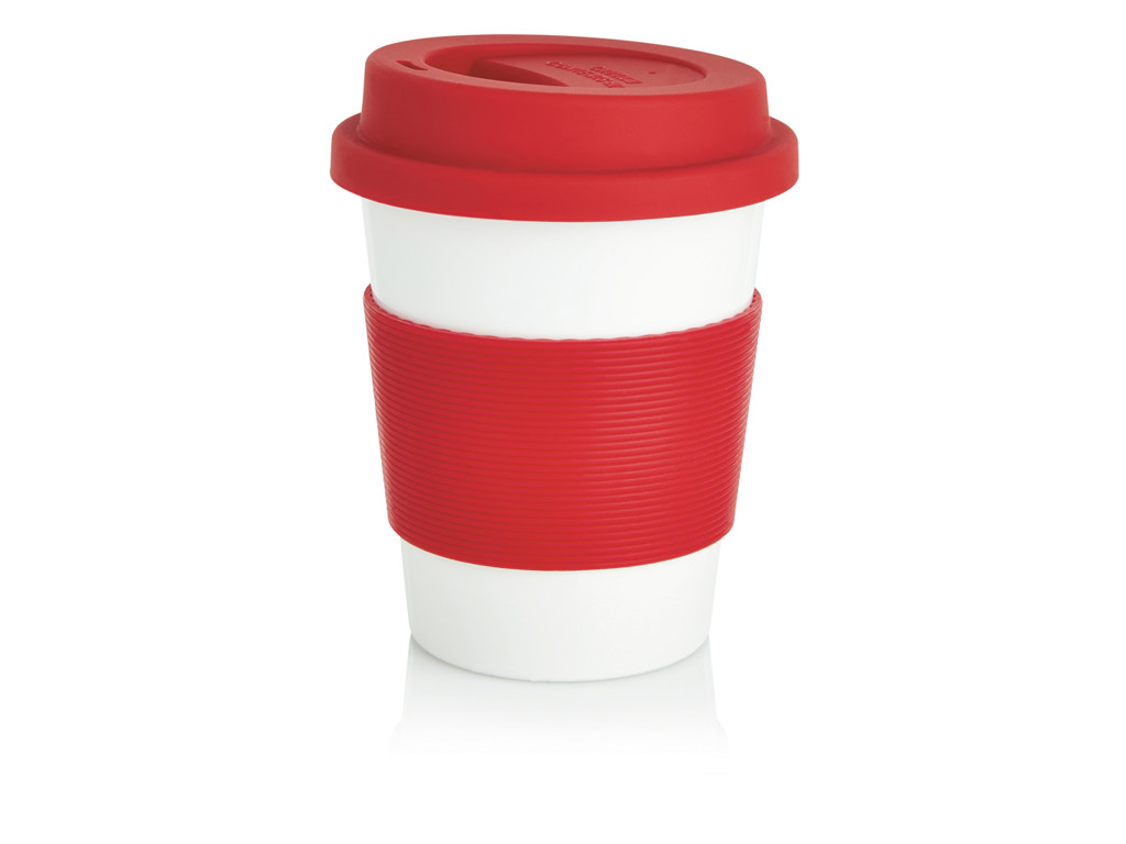 PLA kaffekop, rød