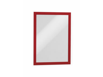 Skilt Duraframe® A4 rød selvklæbende 2 stk.