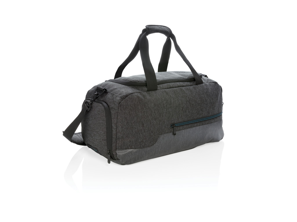 900D weekend/sportstaske PVC fri, sort