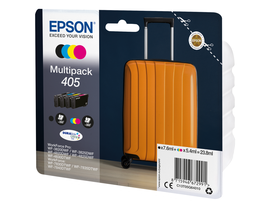 Epson blæk T405 CMYK