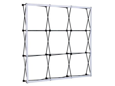 Pop-up væg Twin 3 x 3 mtr sort