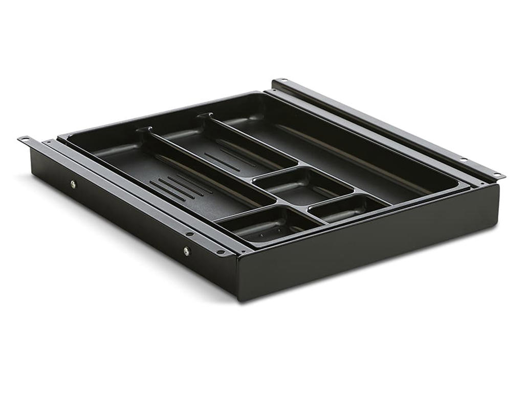 PENNEBAKKE BRED HVID MED LÅS