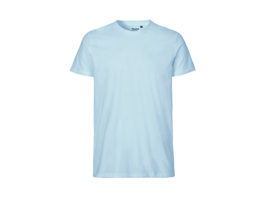 Herre Fit T-shirt Neutral O61001 blå