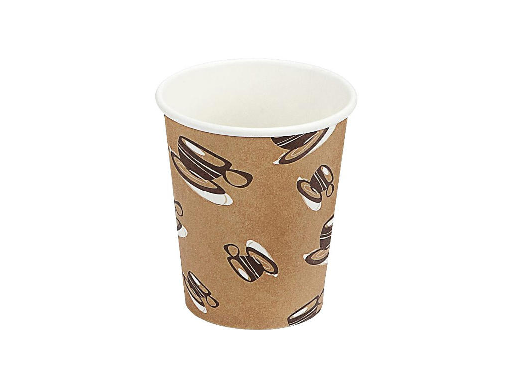 Papkrus Hot Cup single wall | 25 cl | 1000 stk