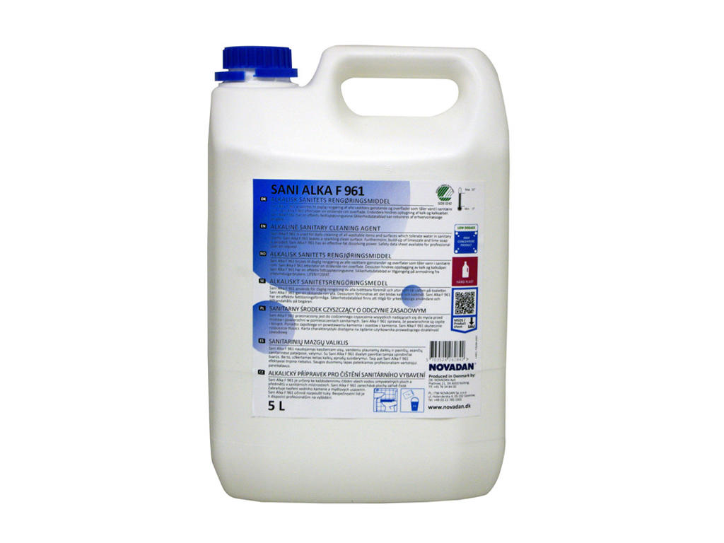 Sanitetsrengøring Sani Alka F 961 5 liter