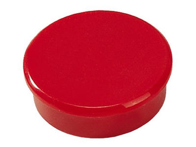 Magneter Dahle Ø38 mm rød 10 stk.