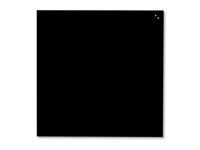 Magnetisk glastavle Naga | 100 x 100 cm | Sort