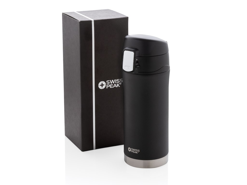 Swiss Peak Elite kobber vakuum krus, sort
