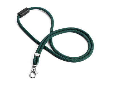 Nøglesnor/Keyhanger Durable rPET med karabinhage og sikkerhedslås grøn 10 stk