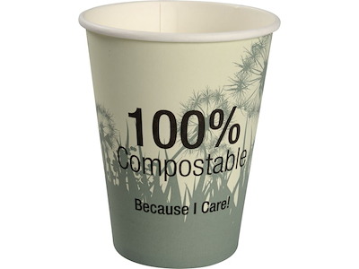 Papkrus Dandelion single wall | 24/28 cl | 50 stk