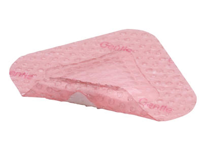 Skumbandage Allevyn Gentle Border Lite 5x5 cm, steril 10 stk