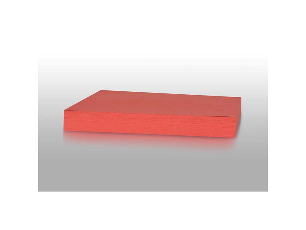 A5 karton 180 gr Postrød 50 ark
