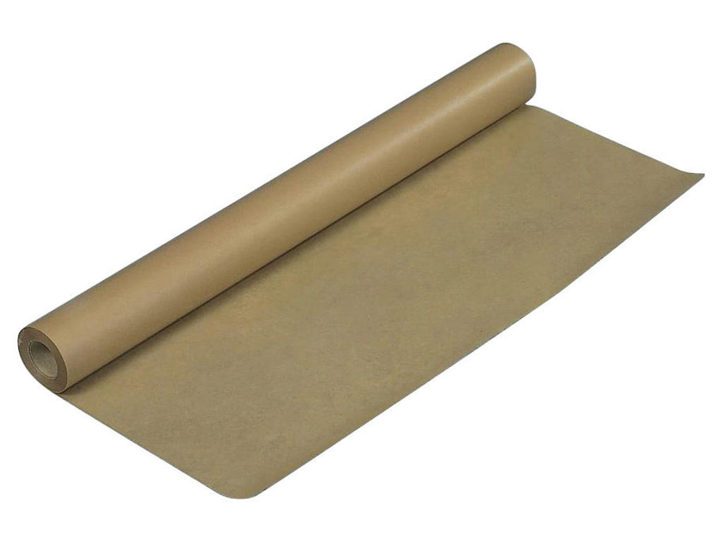 Indpakningspapir brun 88 cm x 50 meter 65 gram