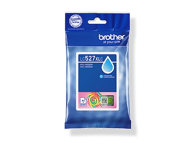 Brother blæk LC527XLC cyan
