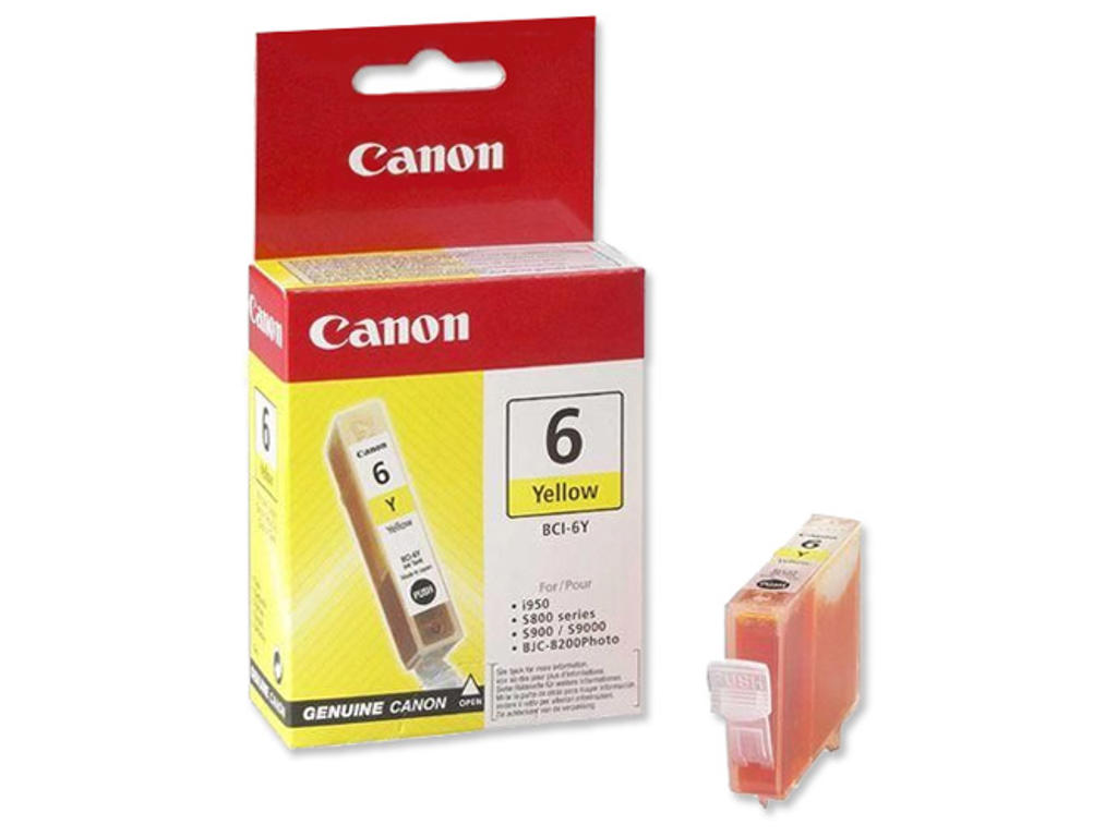 Canon blæk BCI-6 Y yellow