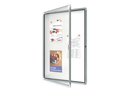 Opslagsskab | Nobo | 9xA4 | magnetisk | udendørs brug