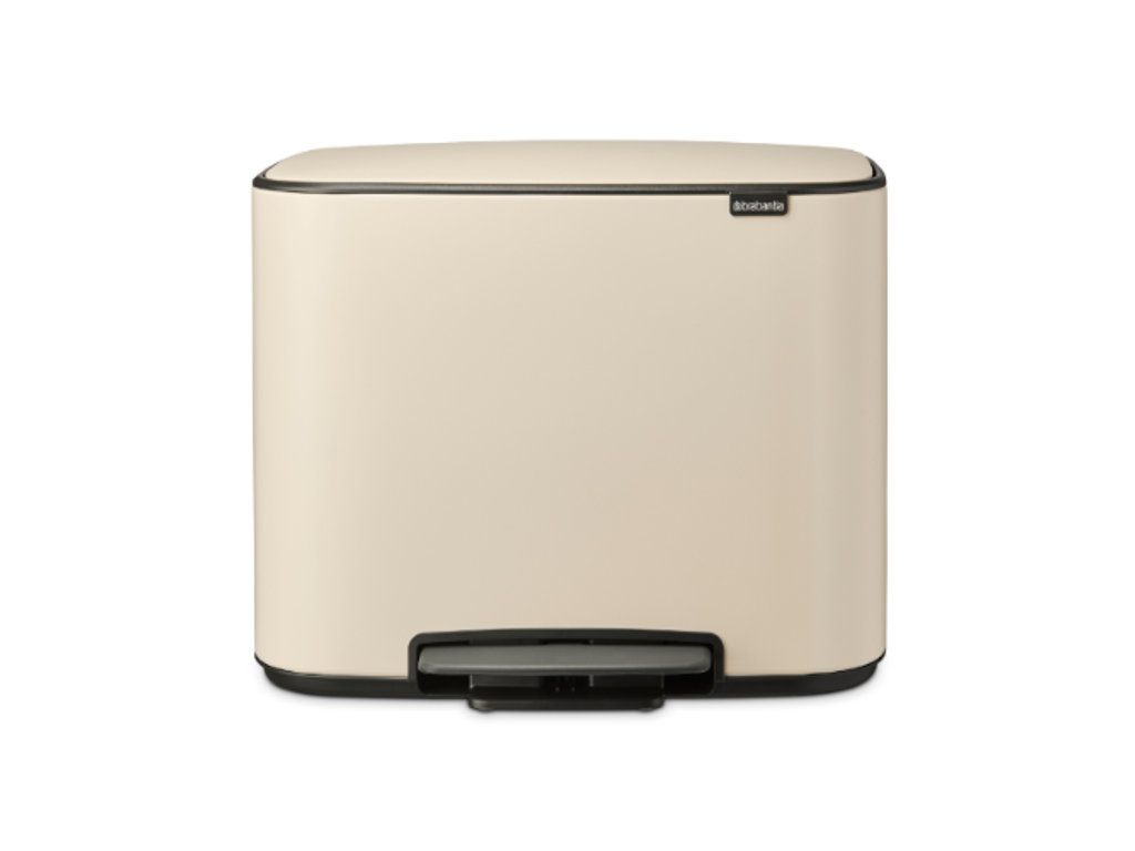 Brabantia Pedalspand Bo | 11 + 23 liter | Beige